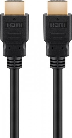 Laidas HDMI - HDMI v2.1 1m 8K 60Hz (4K 120Hz) gold Goobay